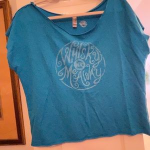 Casual soft Tee “whiskey me away”